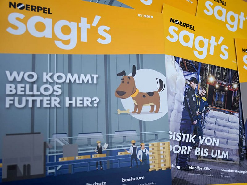 Noerpel Kunden und Mitarbeiter Magazin